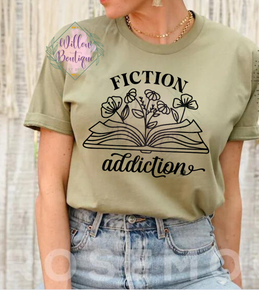 Fiction Addiction Tee