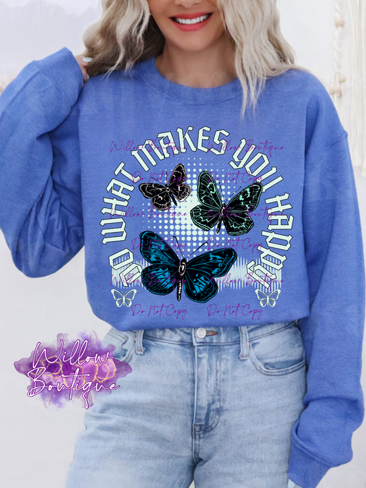Do What Makes You Happy Butterfly Sweat