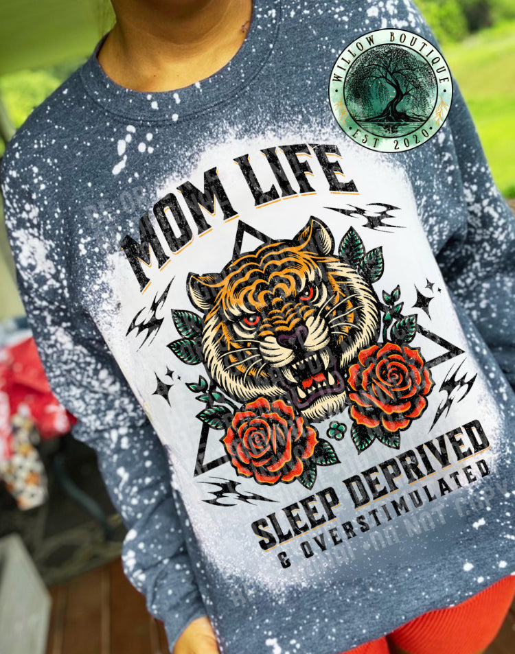 Mom Life Tiger Sweatshirt