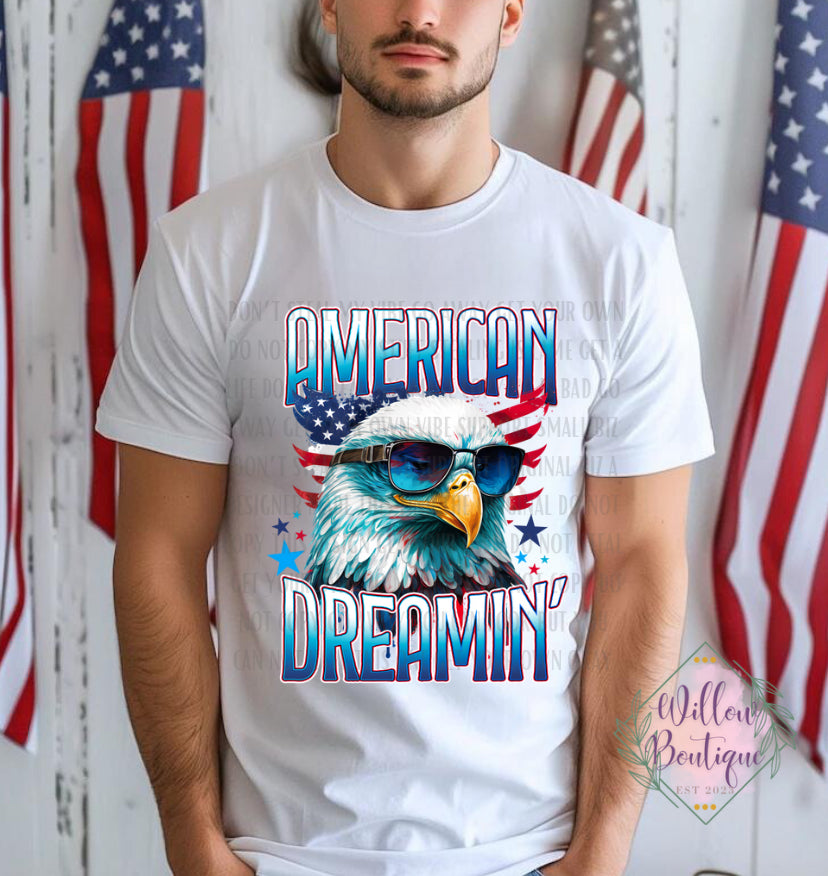 American Dreamin Eagle Tee