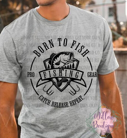 Born To Fish Tee