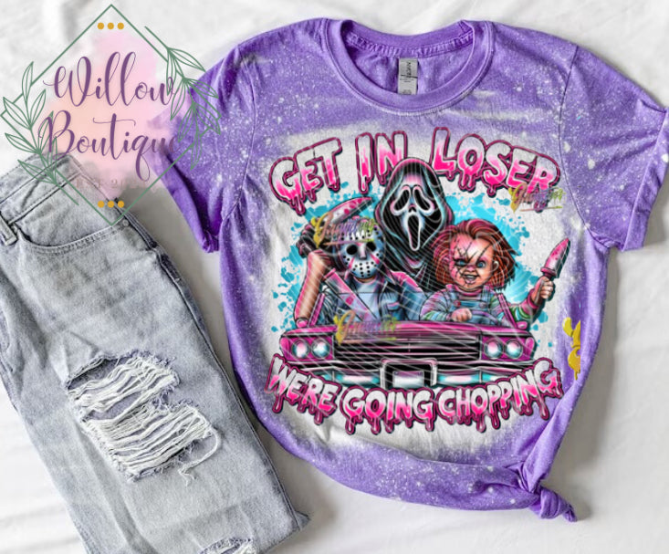 Get In Loser Horror Tee