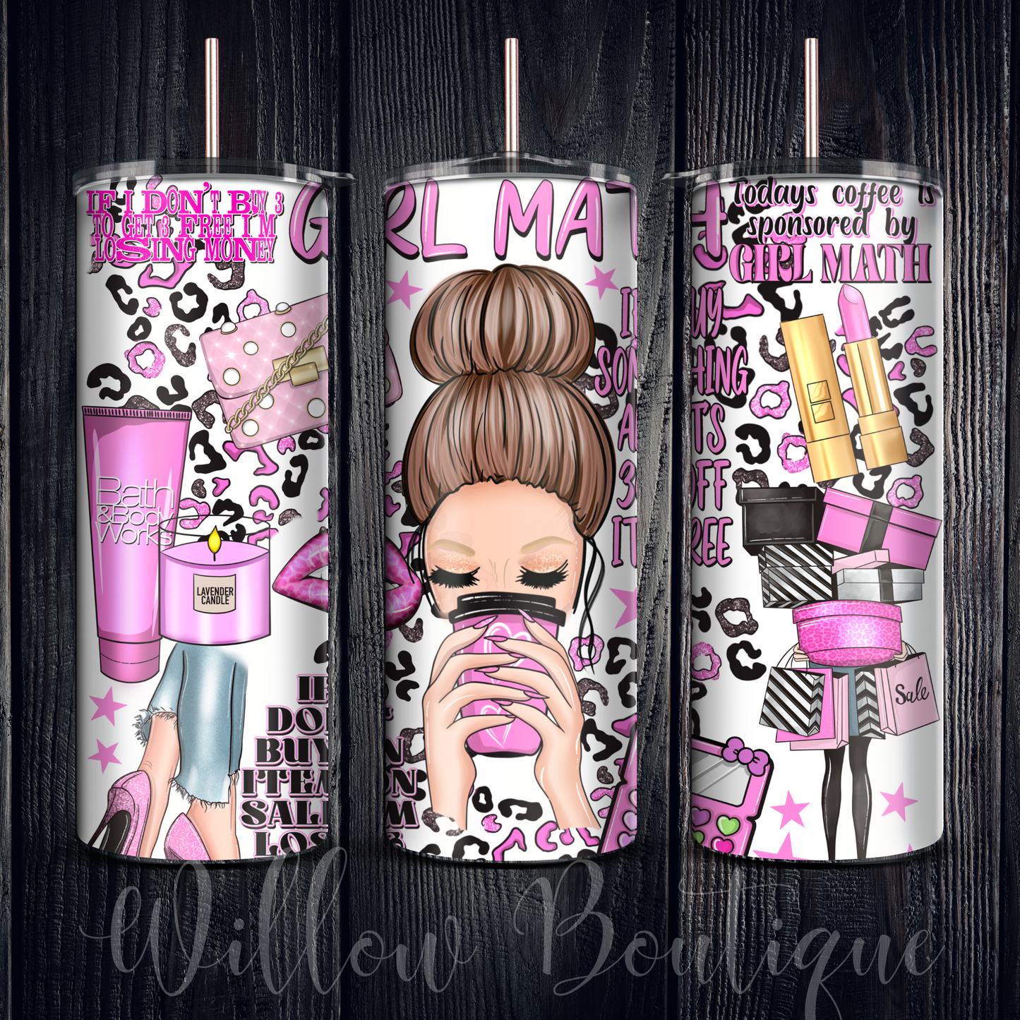 Girl Math Tumbler