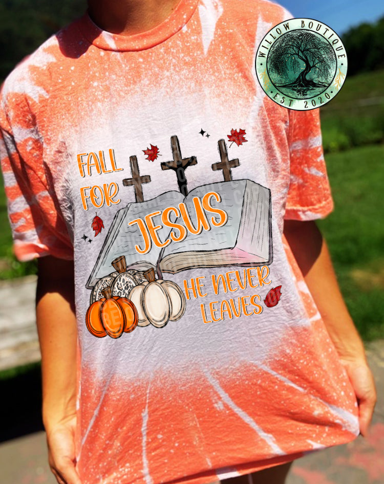 Fall For Jesus Tee