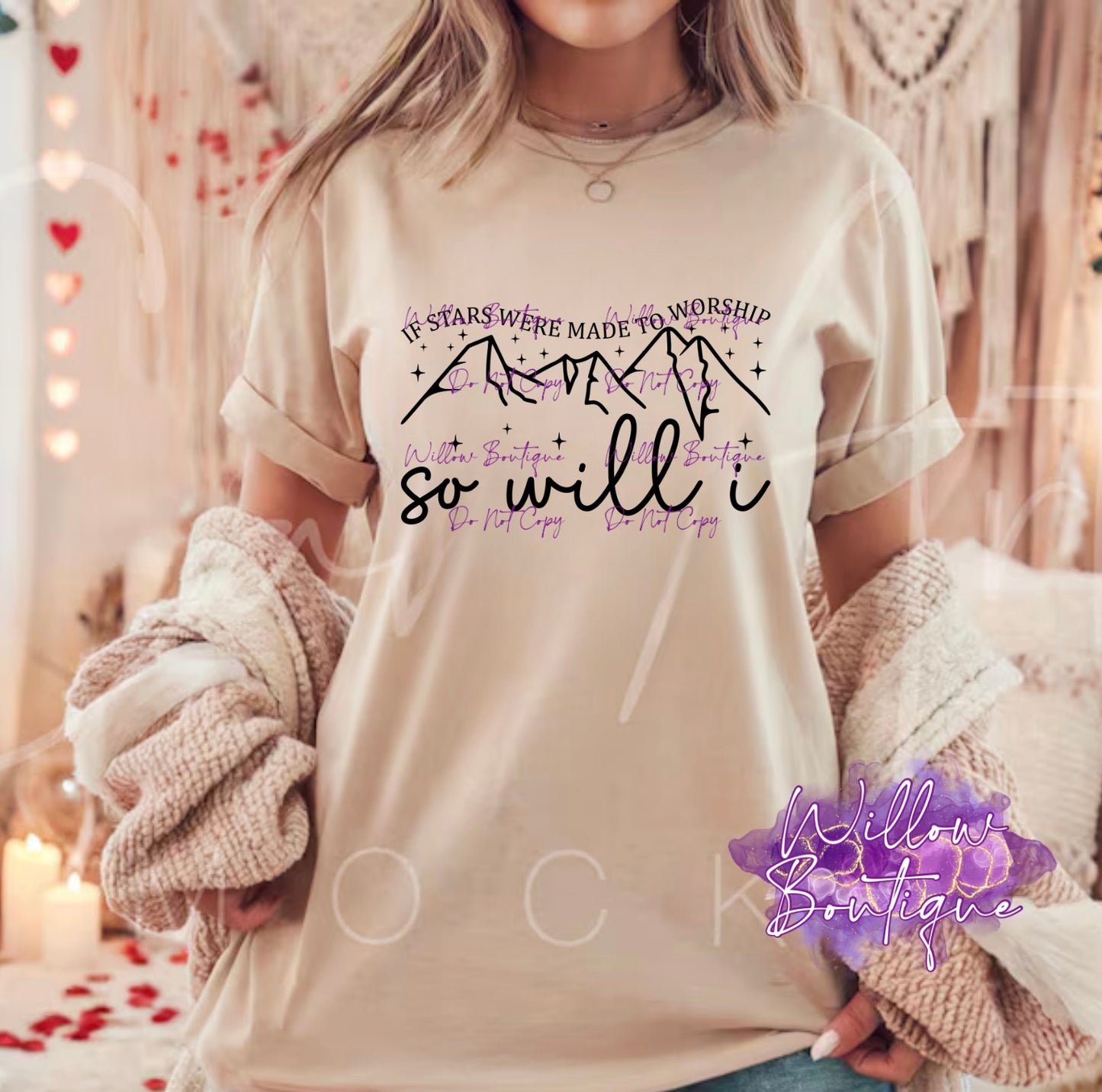 Stars Were Made To Worship Tee