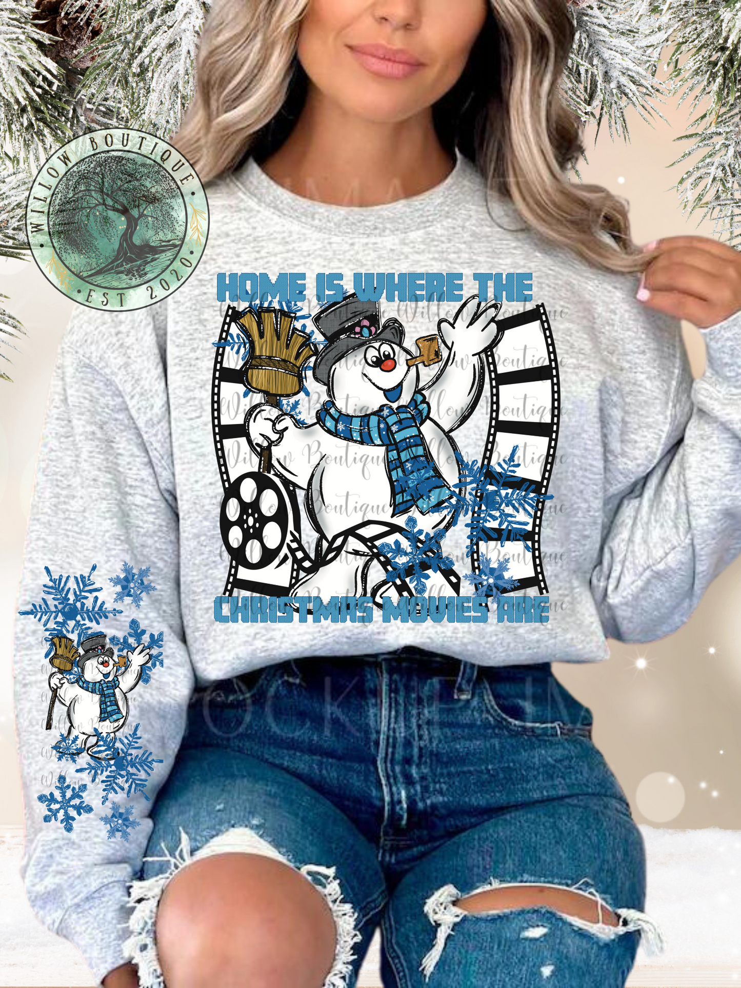 Christmas Movies Sweat - Frosty