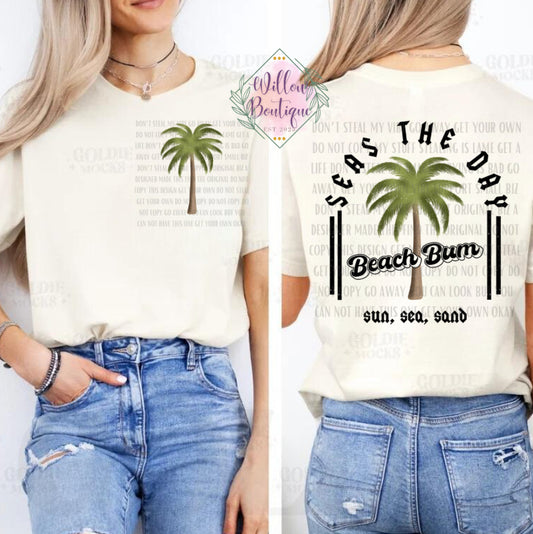 Seas The Day Pocket Tee