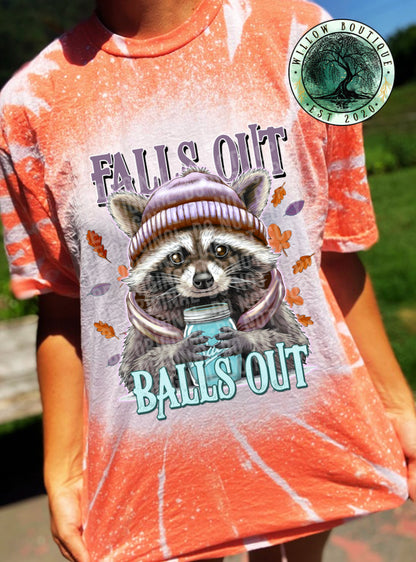 Falls Out Balls Out Tee