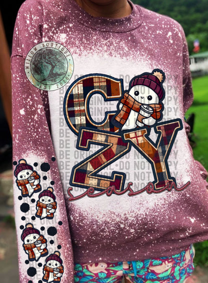 Cozy Season Snowman Sweatshirt