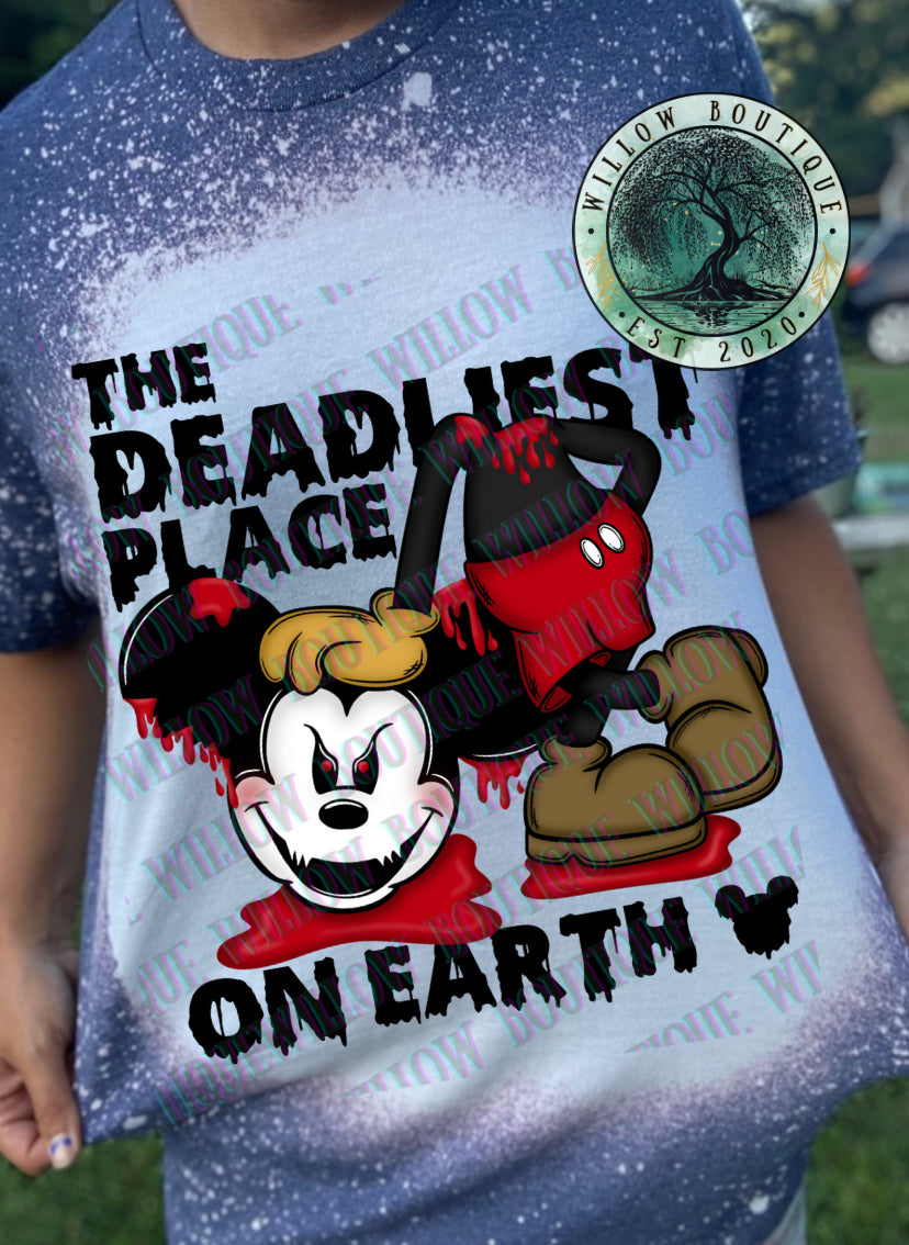 Deadliest Place On Earth Tee