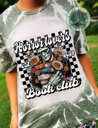 Horror Lovers Book Club Tee - Frank