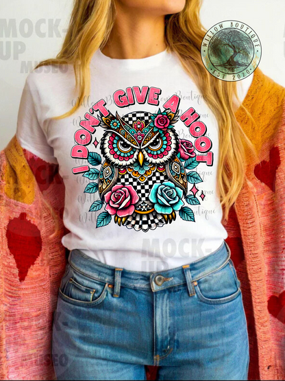 I Don’t Give A Hoot Tee