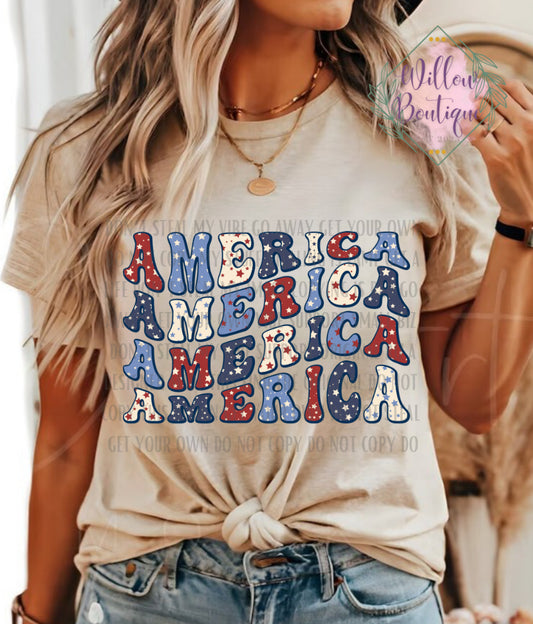 Vintage America Tee