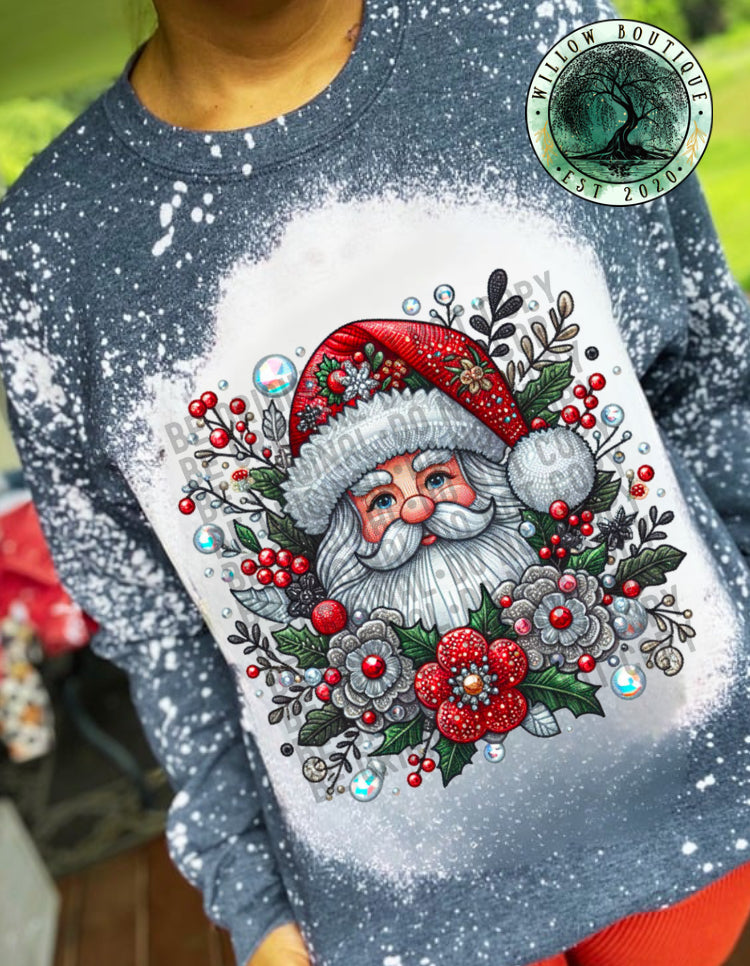 Bling Santa Sweatshirt