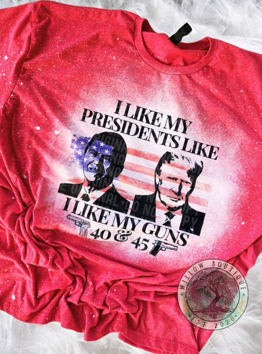 Presidents & Guns Tee