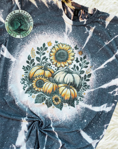 Floral Pumpkin Tee