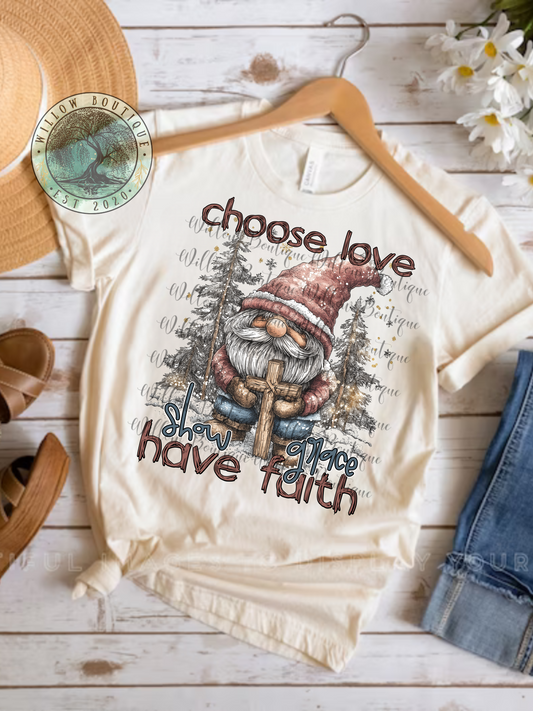 Have Faith Gnome Tee