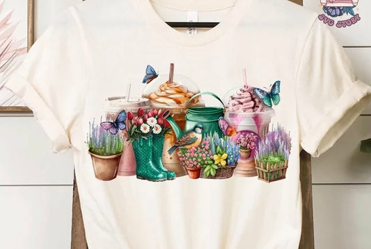 Spring Lattes Tee