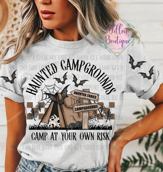 Haunted Campground Tee