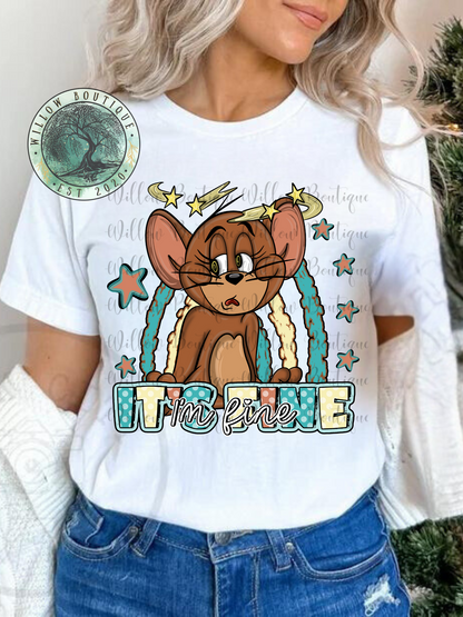 Everything’s Fine Mouse Tee