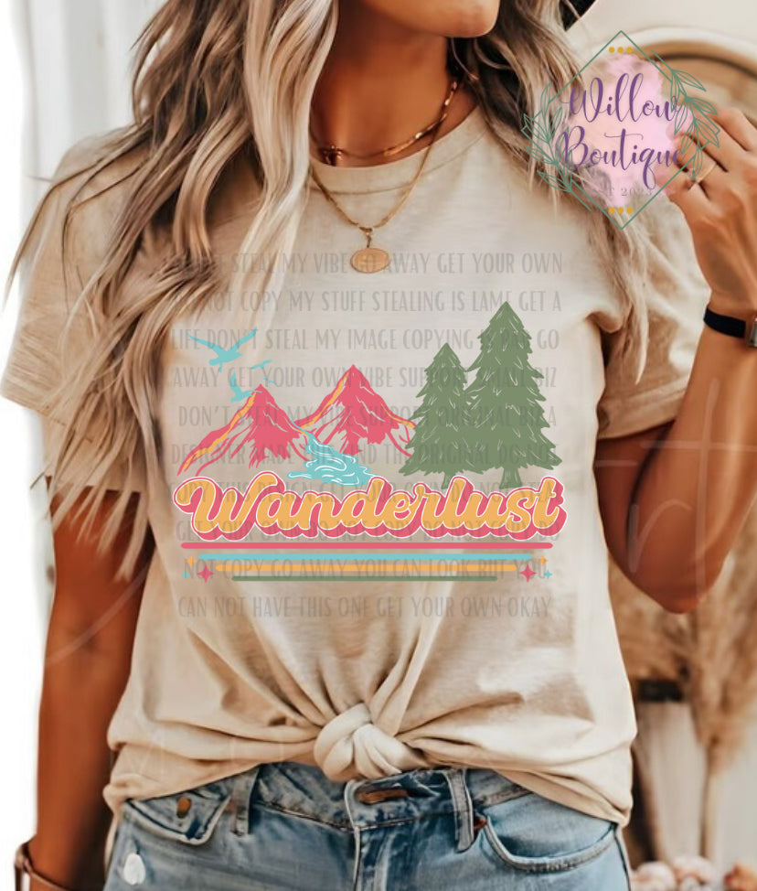 Wanderlust Tee