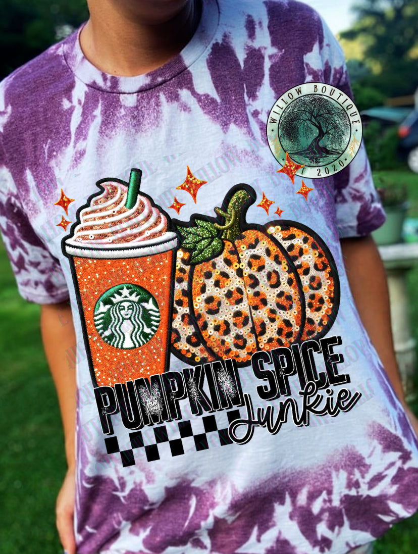 Pumpkin Spice Junkie Tee