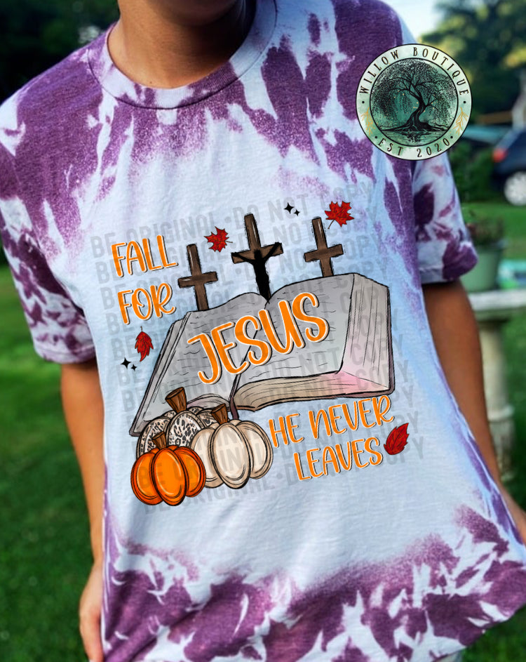 Fall For Jesus Tee