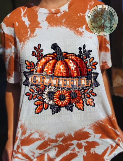 Grateful Pumpkin Tee