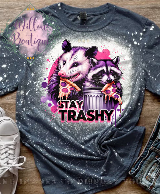 Stay Trashy Pizza Tee