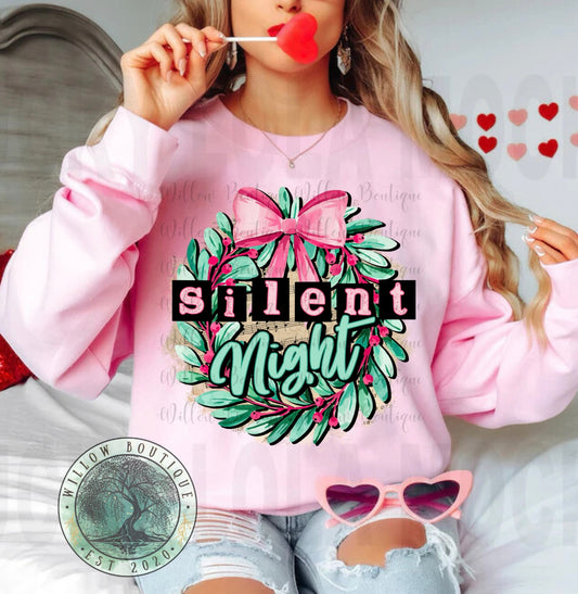 Silent Night Wreath Sweat