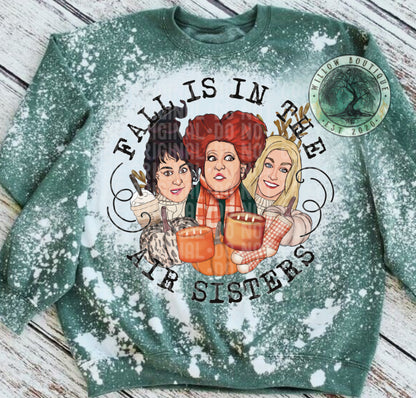 Fall Is In The Air Sisters Sweatshirt