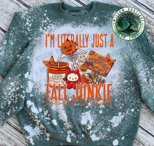 Just A Fall Junkie Sweatshirt