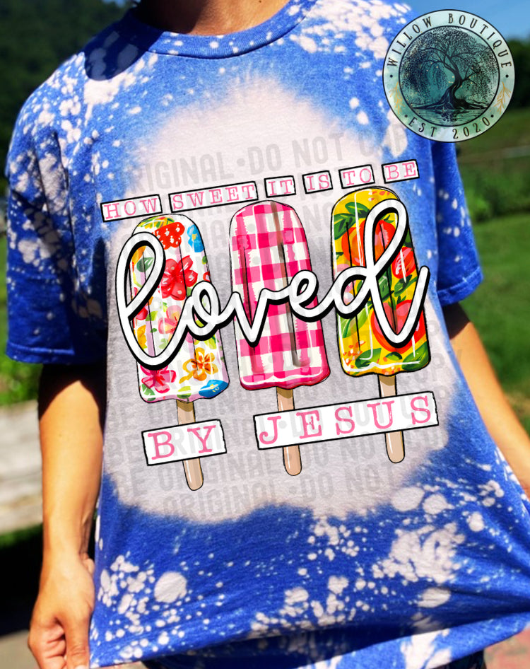 Loved By Jesus Popsicle Tee