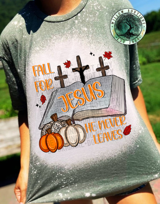 Fall For Jesus Tee