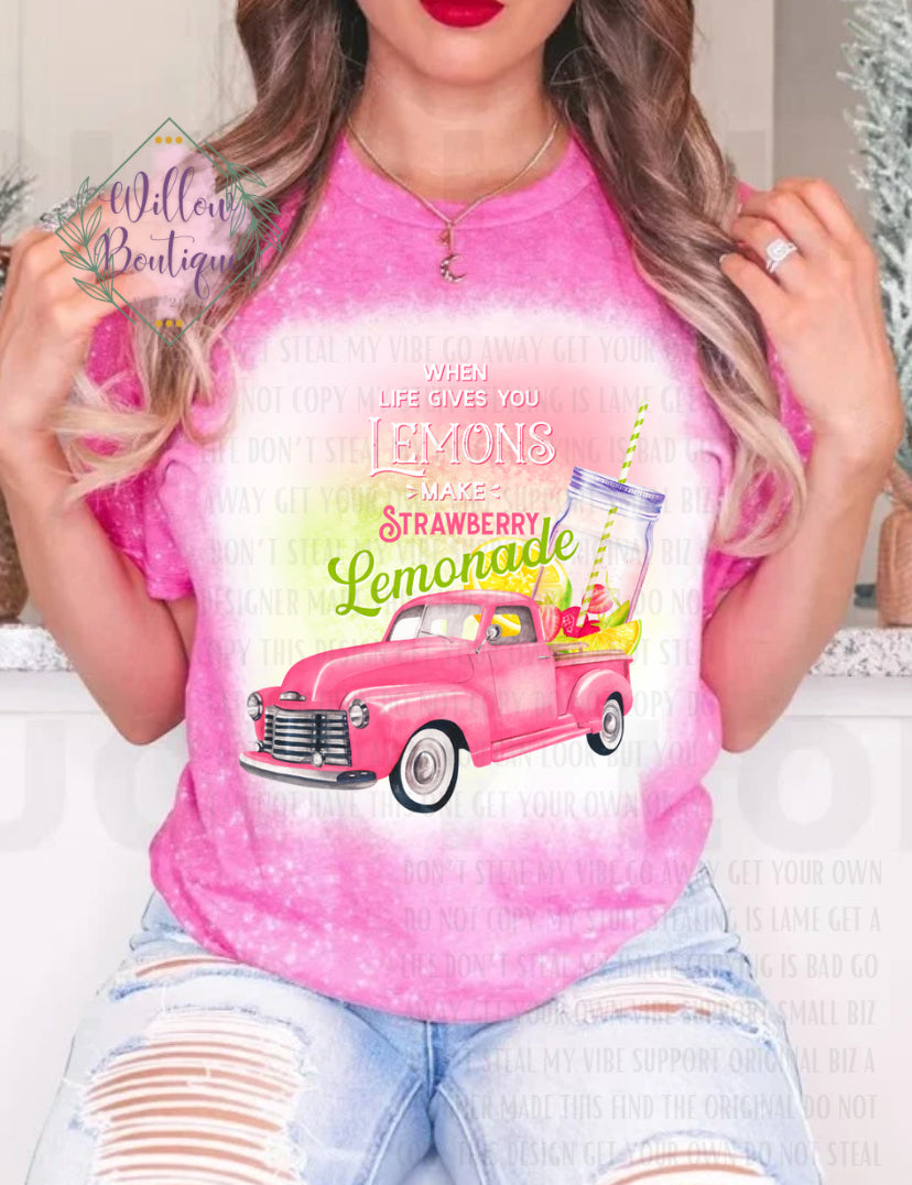 Strawberry Lemonade Tee