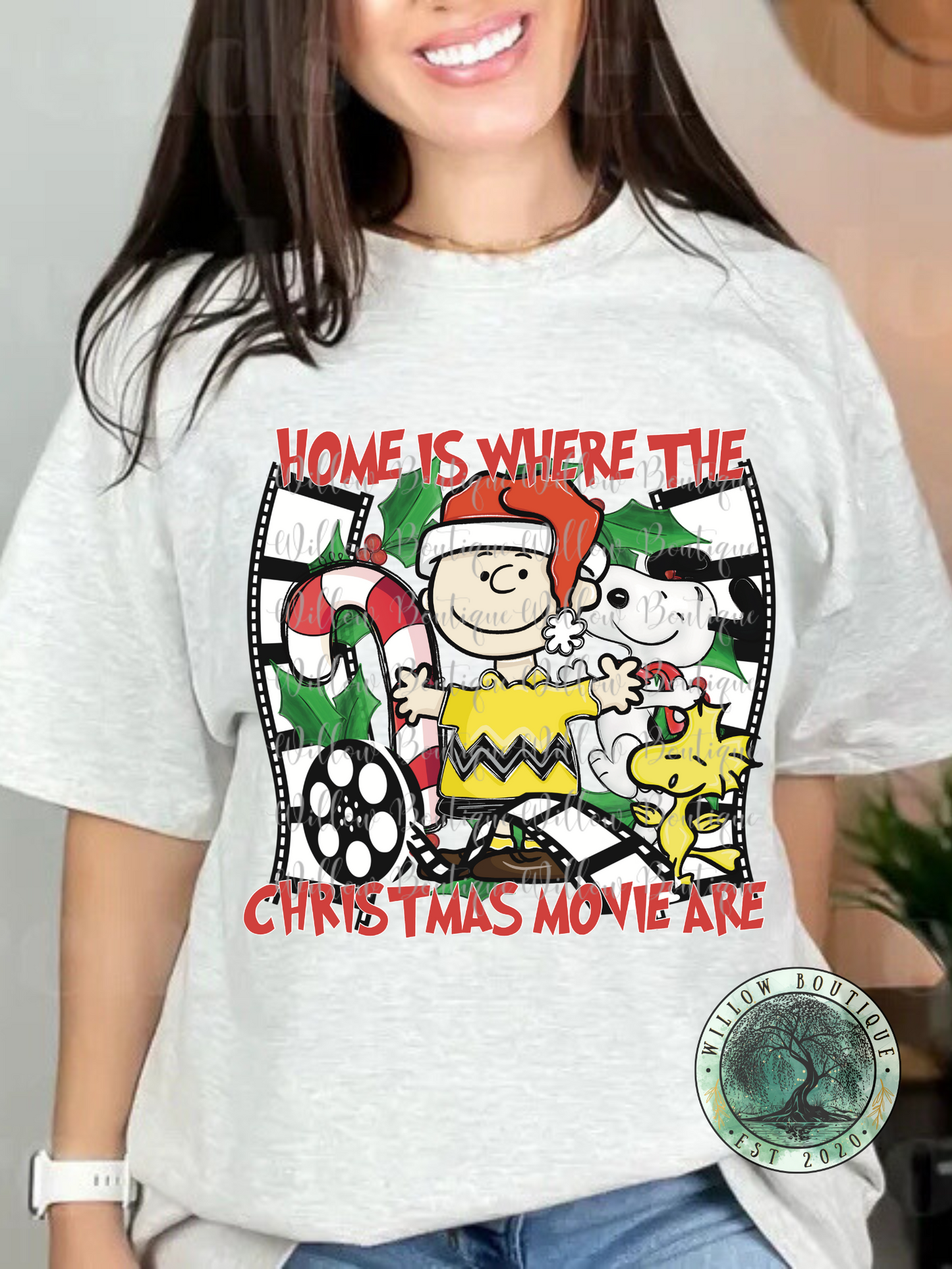 Christmas Movies Tee - Charlie