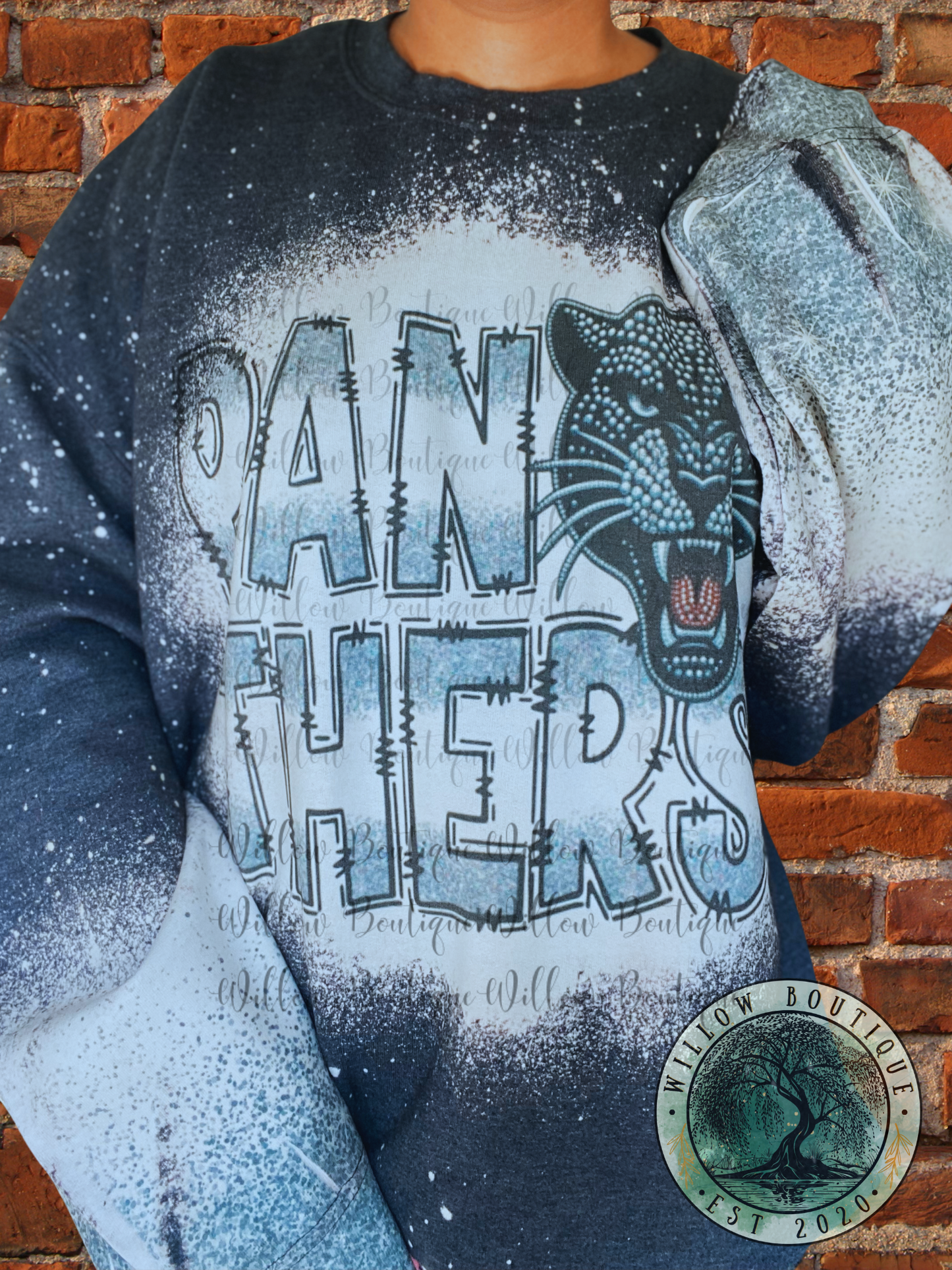 Glitter Panthers Sweatshirt