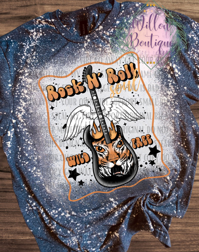 Rock N Roll Tiger Tee