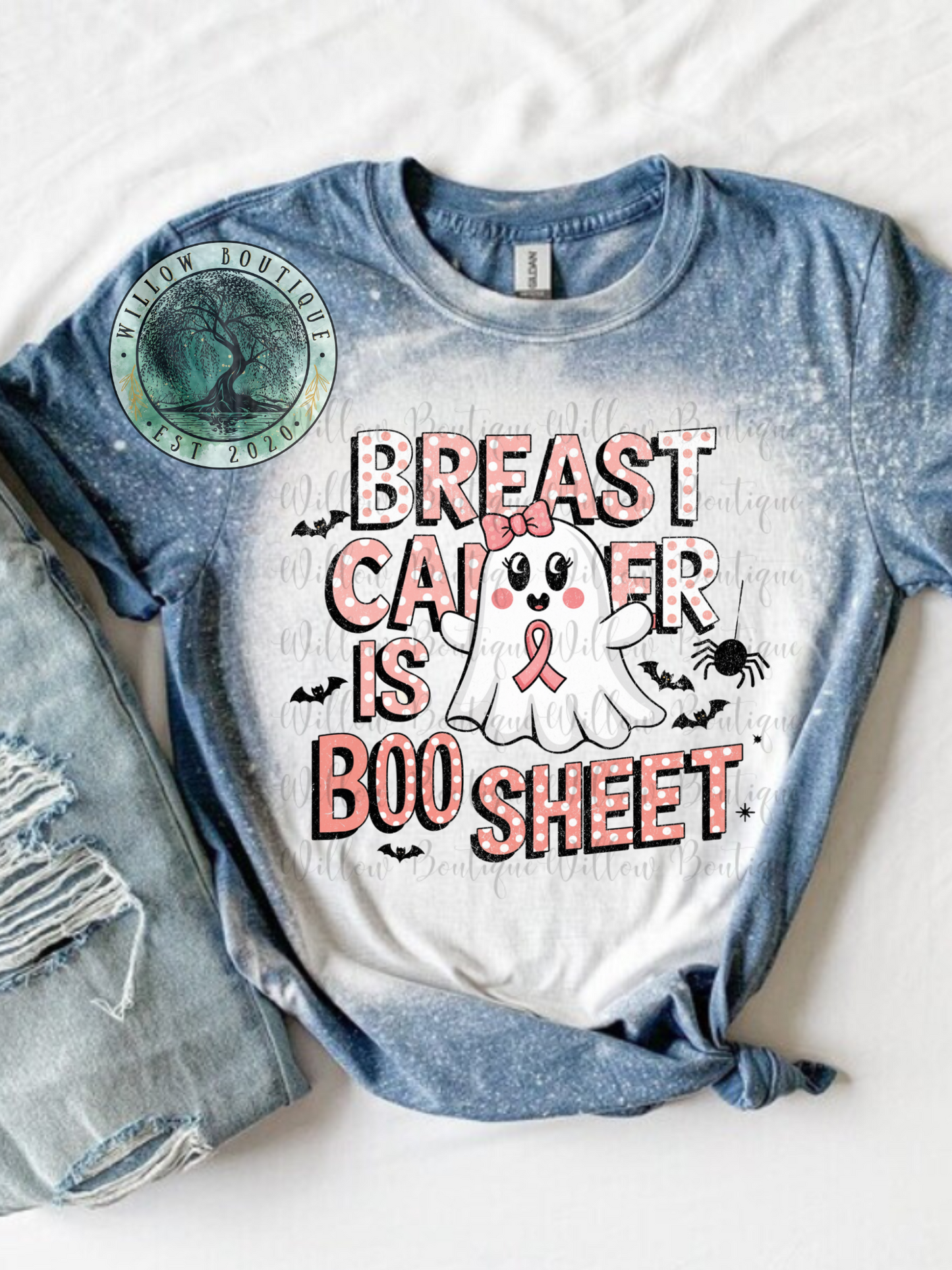 Breast Cancer Is Boo Sheet Tee