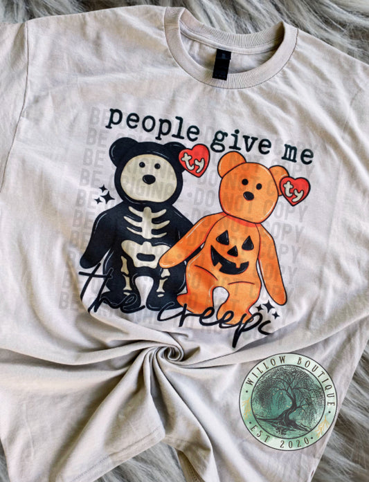 People Give Me The Creeps Tee