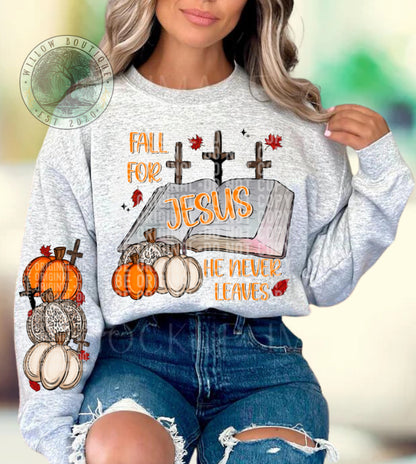 Fall For Jesus Sweatshirt