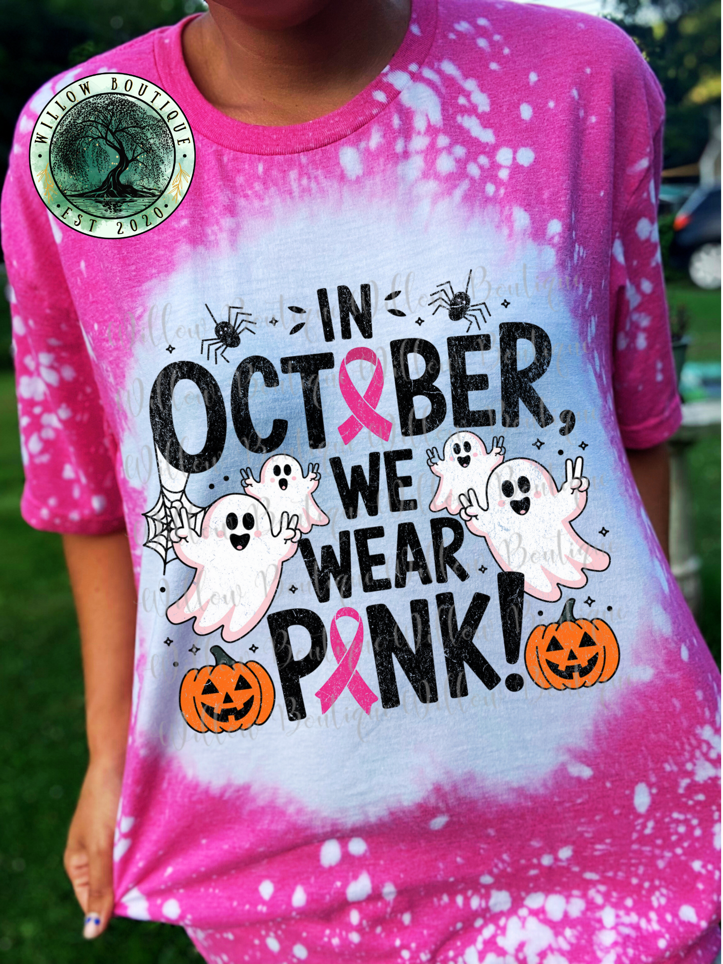 In October We Wear Pink Tee