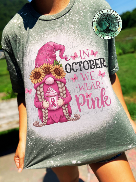 Breast Cancer Gnome Tee