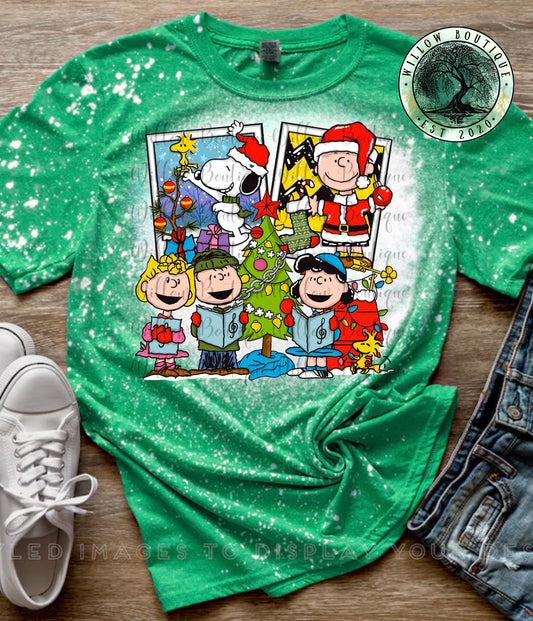 Christmas Caroling Charlie Tee