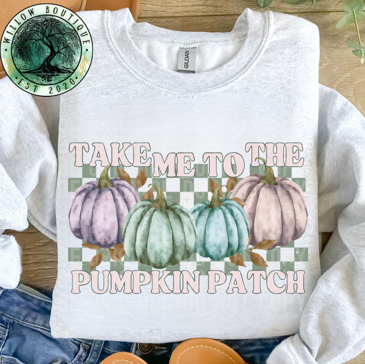 Take Me To The Pumpkin Patch Sweatshirt