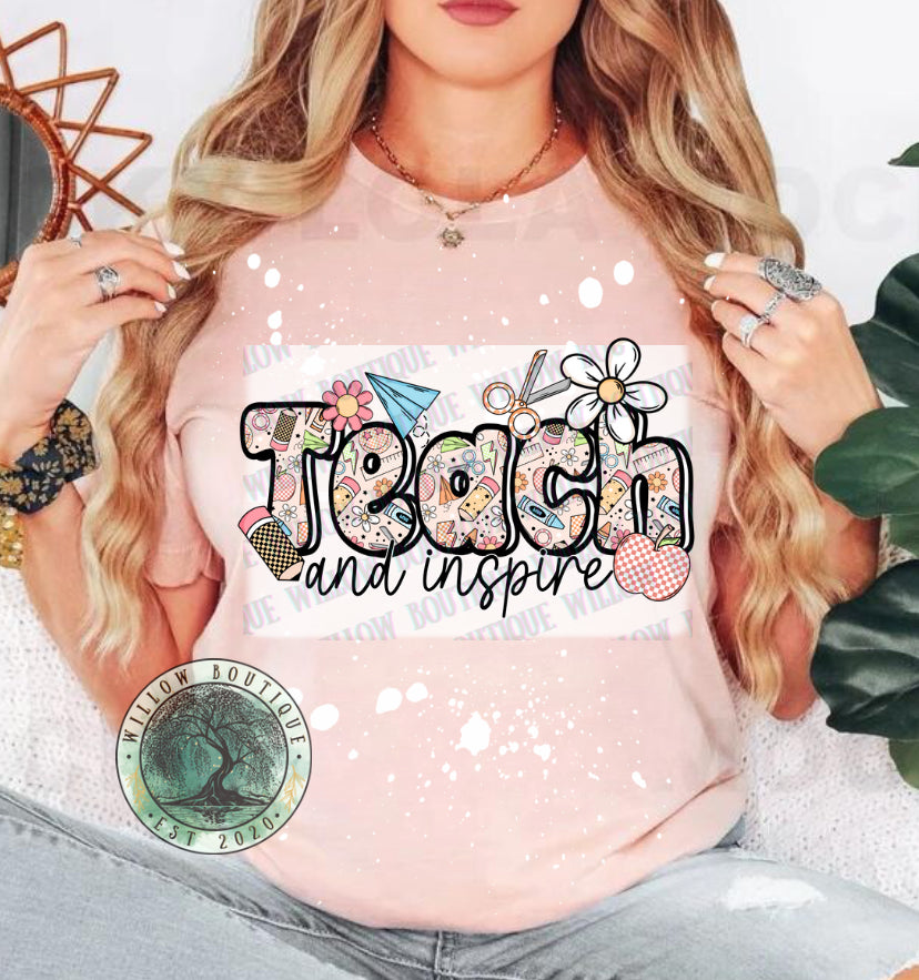 Teach & Inspire Tee