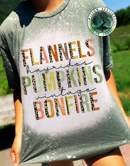 Flannels and Pumpkins Tee