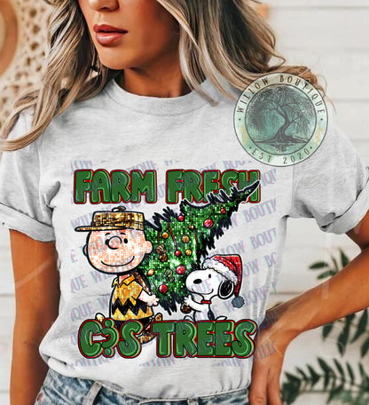 Farm Fresh Trees Tee