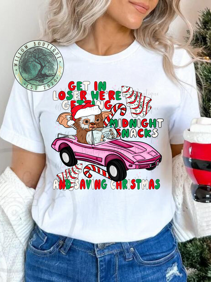 Midnight Snacks Christmas Tee