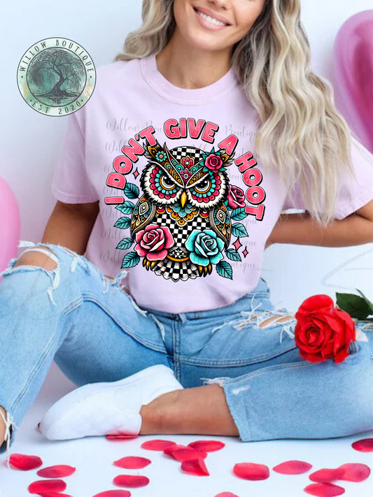 I Don’t Give A Hoot Tee